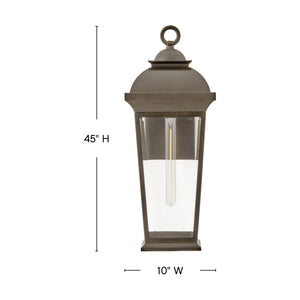 Hinkley - 19694BLB - LED Wall Mount - Hawthorne - Blackened Brass