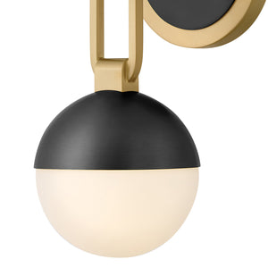 Hinkley - 54560LCB-BK - LED Wall Sconce - Bowie - Lacquered Brass