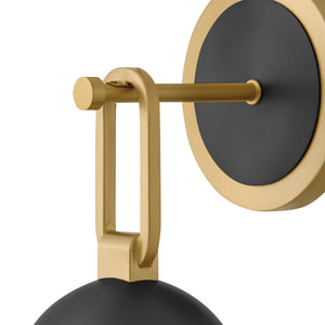 Hinkley - 54560LCB-BK - LED Wall Sconce - Bowie - Lacquered Brass