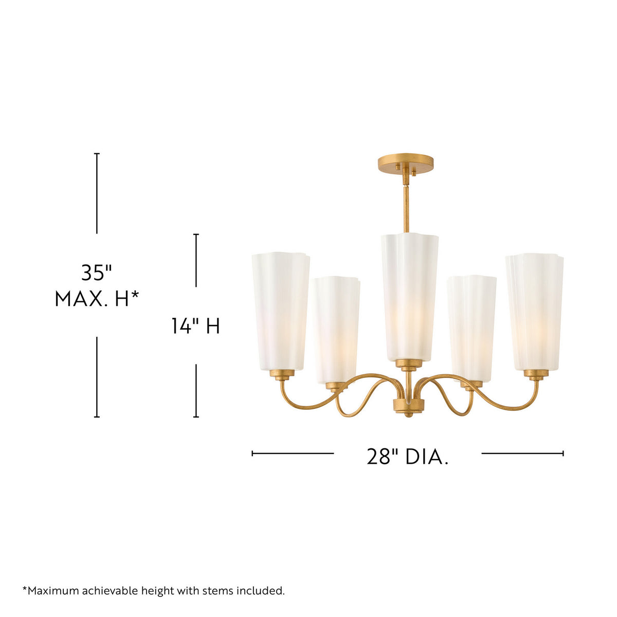 Honey Chandelier