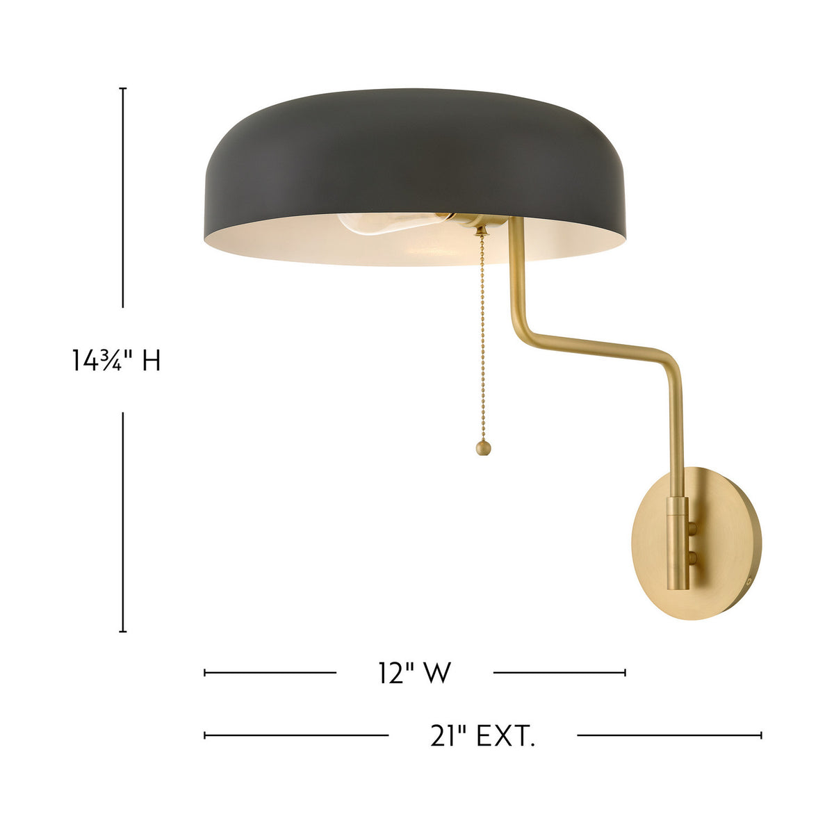 Ledger Wall Sconce