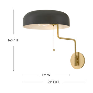 Ledger Wall Sconce
