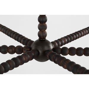 Visual Comfort Studio - SCCHCCH113AIBAWWL - Six Light Chandelier - Fiona - Aged Iron