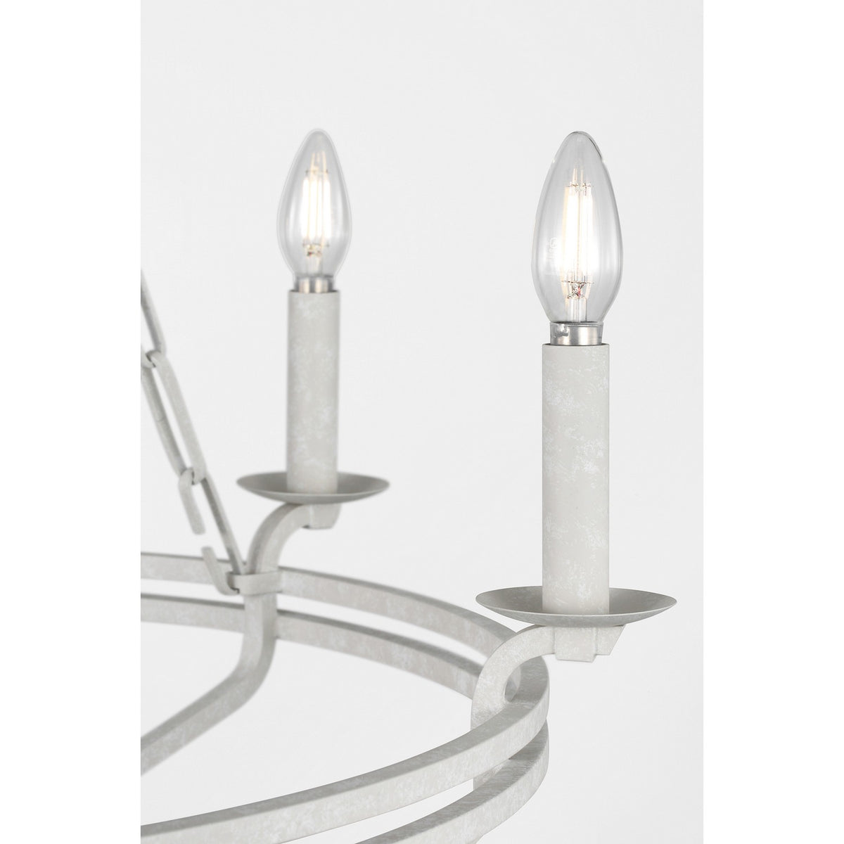 Visual Comfort Studio - SCCHCCH119APL - Six Light Chandelier - Brighton - Aged Pewter