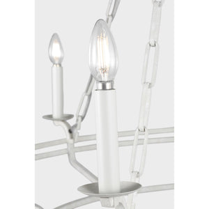 Visual Comfort Studio - SCCHCCH120APL - Nine Light Chandelier - Brighton - Aged Pewter
