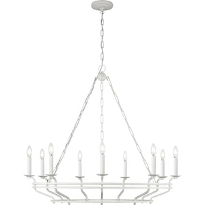 Visual Comfort Studio - SCCHCCH120APL - Nine Light Chandelier - Brighton - Aged Pewter