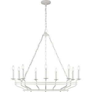 Visual Comfort Studio - SCCHCCH120APL - Nine Light Chandelier - Brighton - Aged Pewter