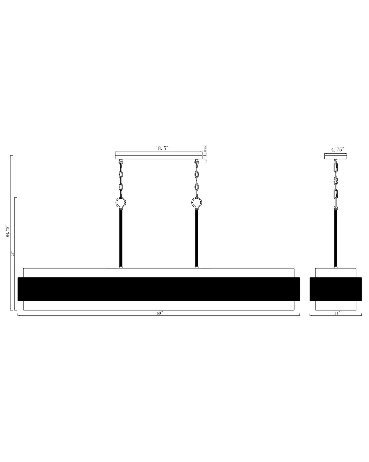 Seacliff Linear Pendant