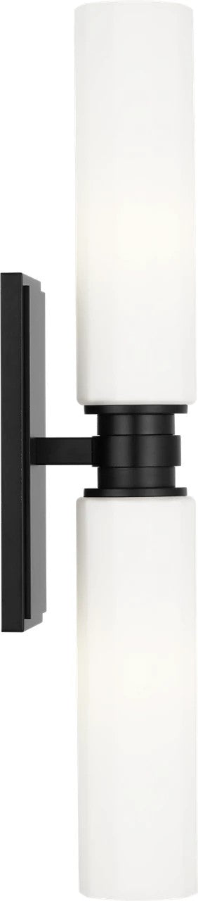 Visual Comfort Studio - SCCHCVN108AIOEG - Two Light Vanity - Fairfax - Aged Iron