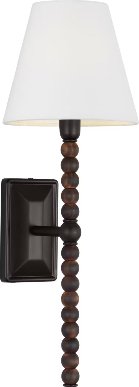 Visual Comfort Studio - SCCHCWS115AIBAWWL - One Light Wall Sconce - Fiona - Aged Iron