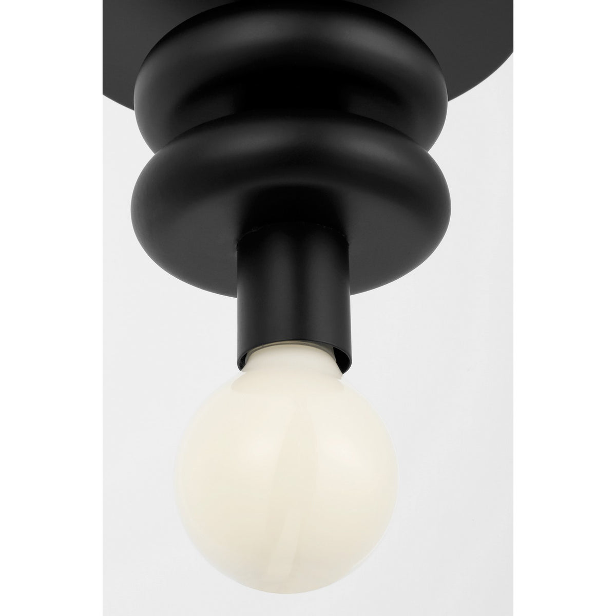 Visual Comfort Studio - SCDJFM145MBK - One Light Solitaire - Malcolm - Midnight Black