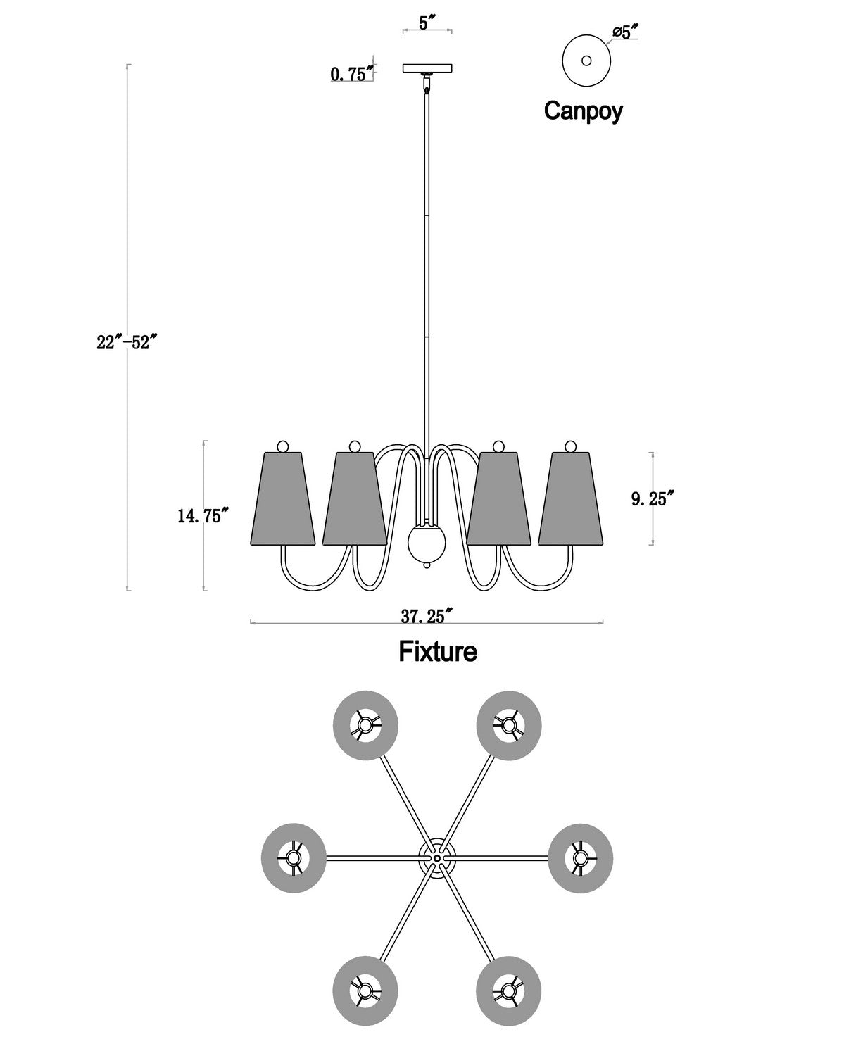 Valette Chandelier