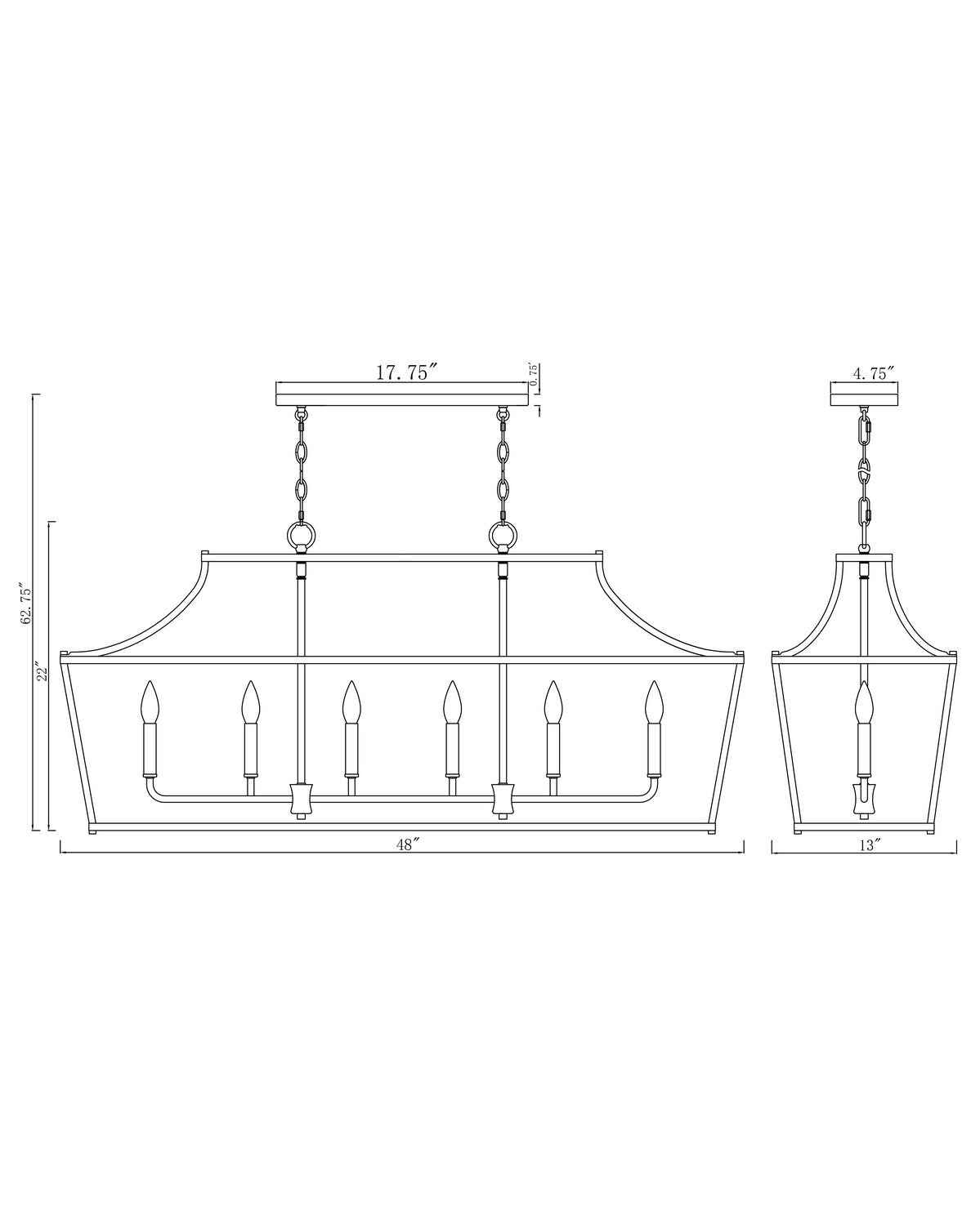 Clifton Linear Pendant