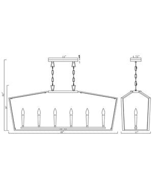Melrose Linear Pendant