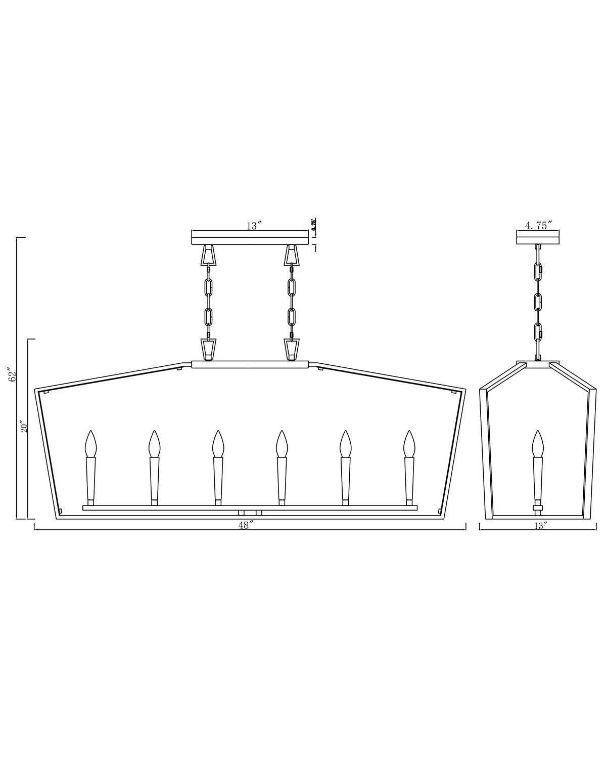 Melrose Linear Pendant