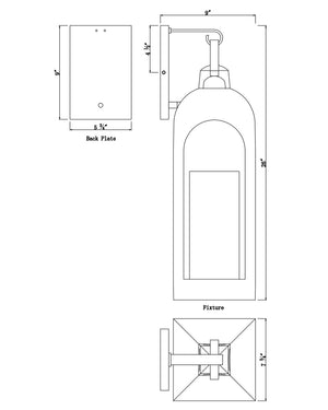 Marrakech Outdoor Wall Sconce