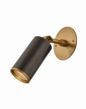 Troy Lighting - B1309-PBR - One Light Wall Sconce - Caleb - Patina Brass
