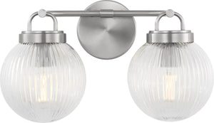 Visual Comfort Studio - SCDJVN127BNRG - Two Light Vanity - Preston - Brushed Nickel