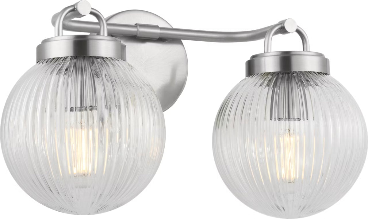 Visual Comfort Studio - SCDJVN127BNRG - Two Light Vanity - Preston - Brushed Nickel