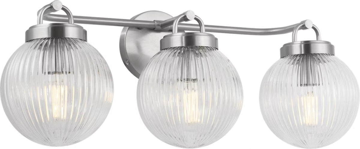 Visual Comfort Studio - SCDJVN128BNRG - Three Light Vanity - Preston - Brushed Nickel
