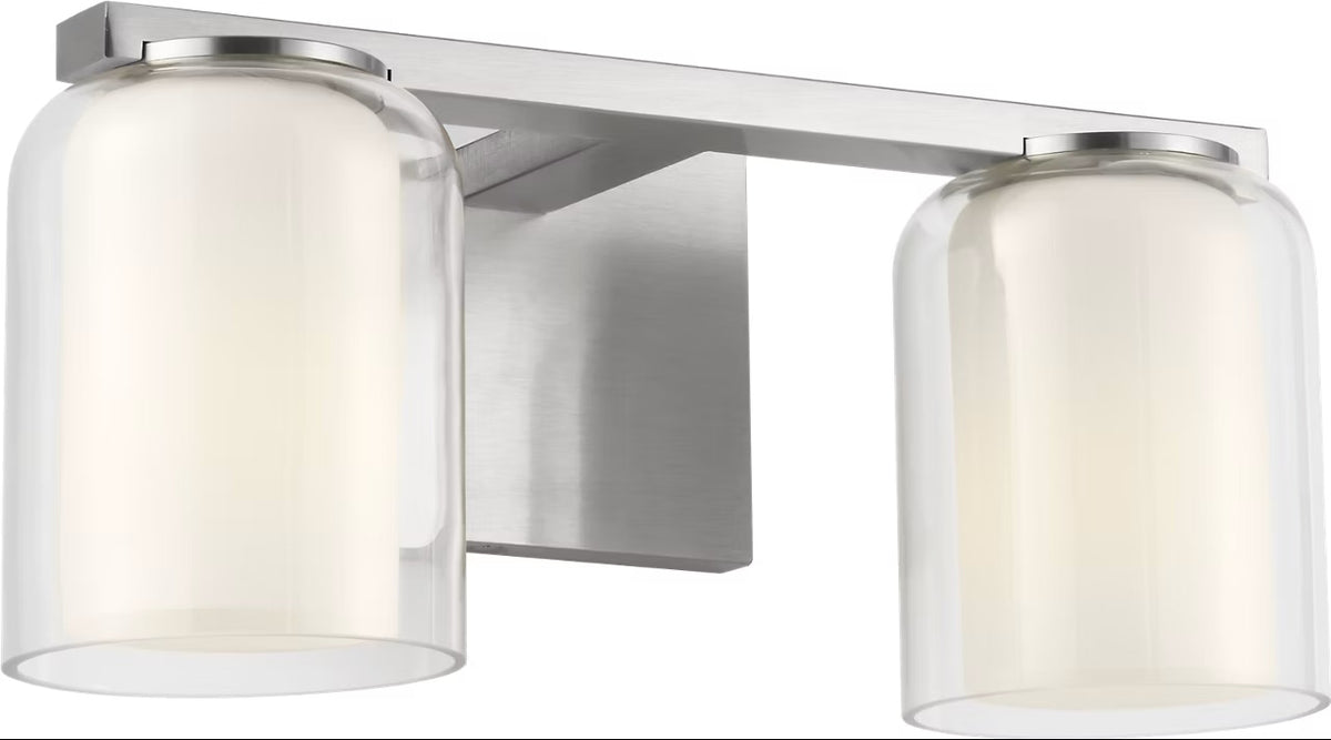 Visual Comfort Studio - SCDJVN130BNCGMG - Two Light Vanity - Holden - Brushed Nickel