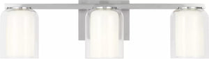 Visual Comfort Studio - SCDJVN131BNCGMG - Three Light Vanity - Holden - Brushed Nickel