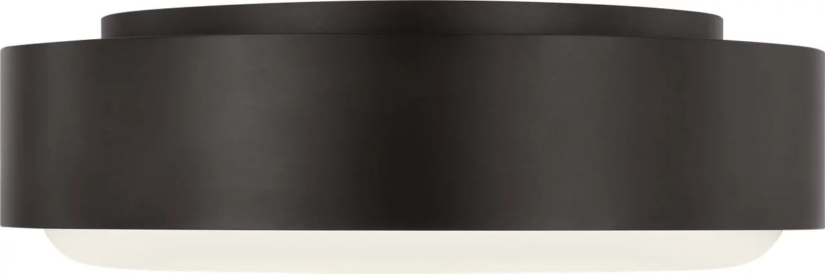 Visual Comfort Studio - SCRJFM186AIOEG - Two Light Flush Mount - Aurelle - Aged Iron