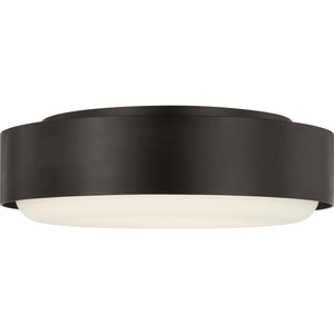 Visual Comfort Studio - SCRJFM186AIOEG - Two Light Flush Mount - Aurelle - Aged Iron