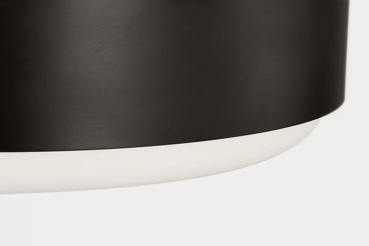 Visual Comfort Studio - SCRJFM188AIOEG - Three Light Flush Mount - Aurelle - Aged Iron