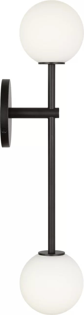 Visual Comfort Studio - SCRJWS185AIOEG - Two Light Wall Sconce - Sorelle - Aged Iron