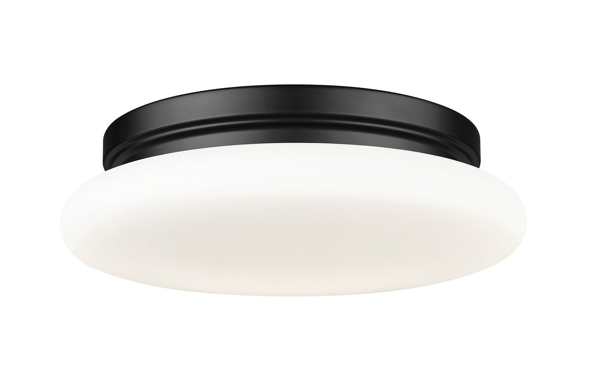 Z-Lite - 1025F12-MB-LED - LED Flush Mount - Soleil - Matte Black