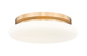 Z-Lite - 1025F12-MGLD-LED - LED Flush Mount - Soleil - Modern Gold