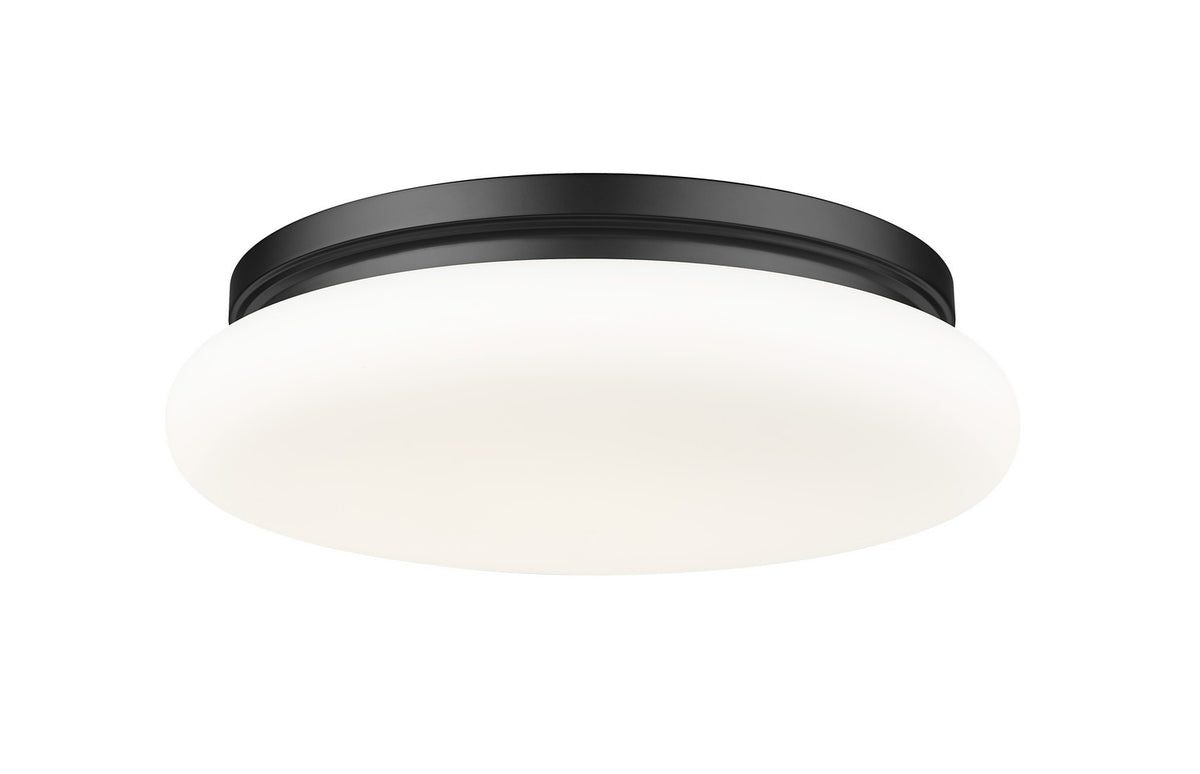 Z-Lite - 1025F16-MB-LED - LED Flush Mount - Soleil - Matte Black