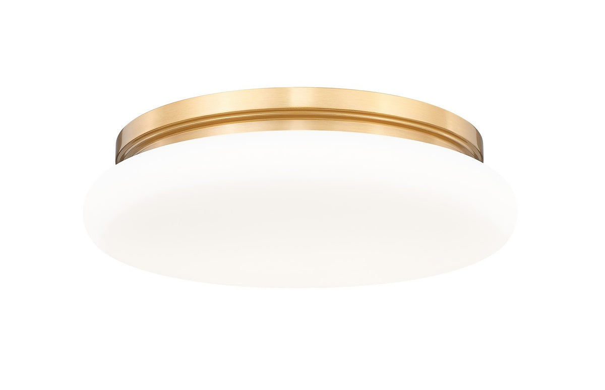 Z-Lite - 1025F16-MGLD-LED - LED Flush Mount - Soleil - Modern Gold