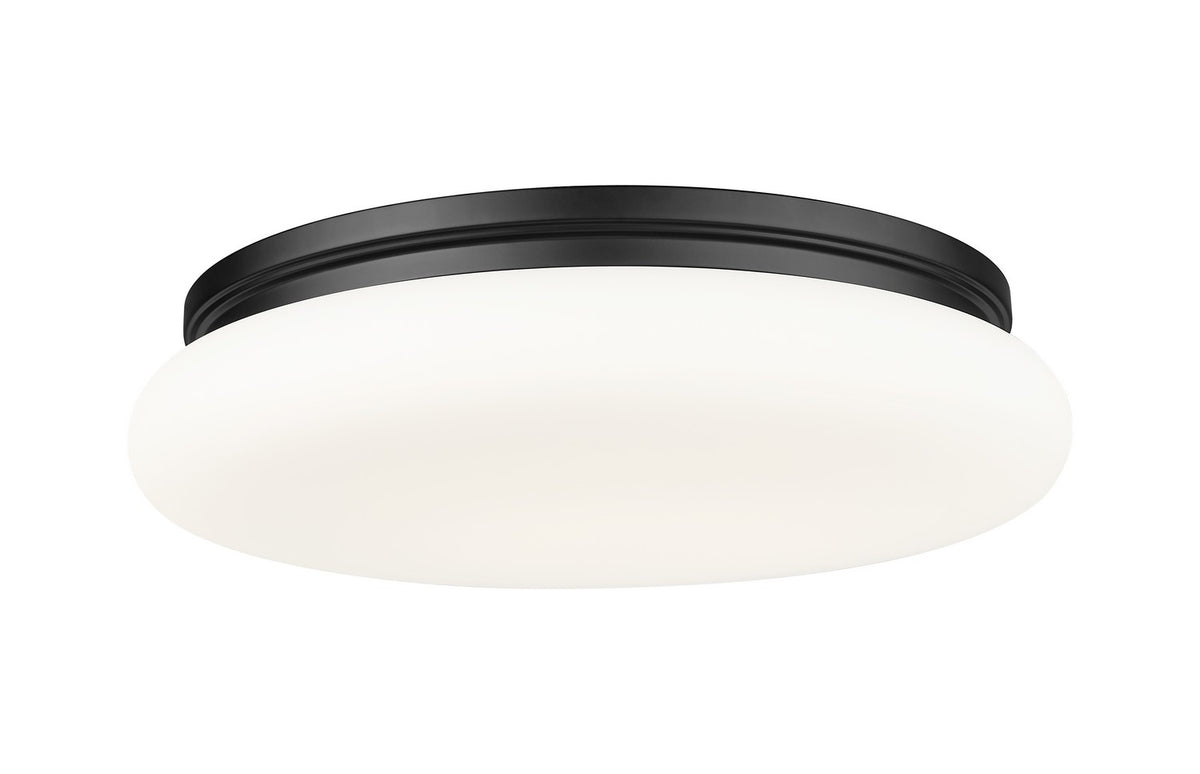 Z-Lite - 1025F20-MB-LED - LED Flush Mount - Soleil - Matte Black