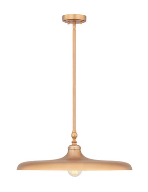 Z-Lite - 2308P24-RB - One Light Pendant - Camden - Rubbed Brass