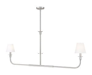 Z-Lite - 3049-60L-BN - Two Light Linear Chandelier - Tova - Brushed Nickel