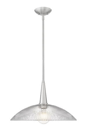 Z-Lite - 3051P18-BN - One Light Pendant - Lunelle - Brushed Nickel