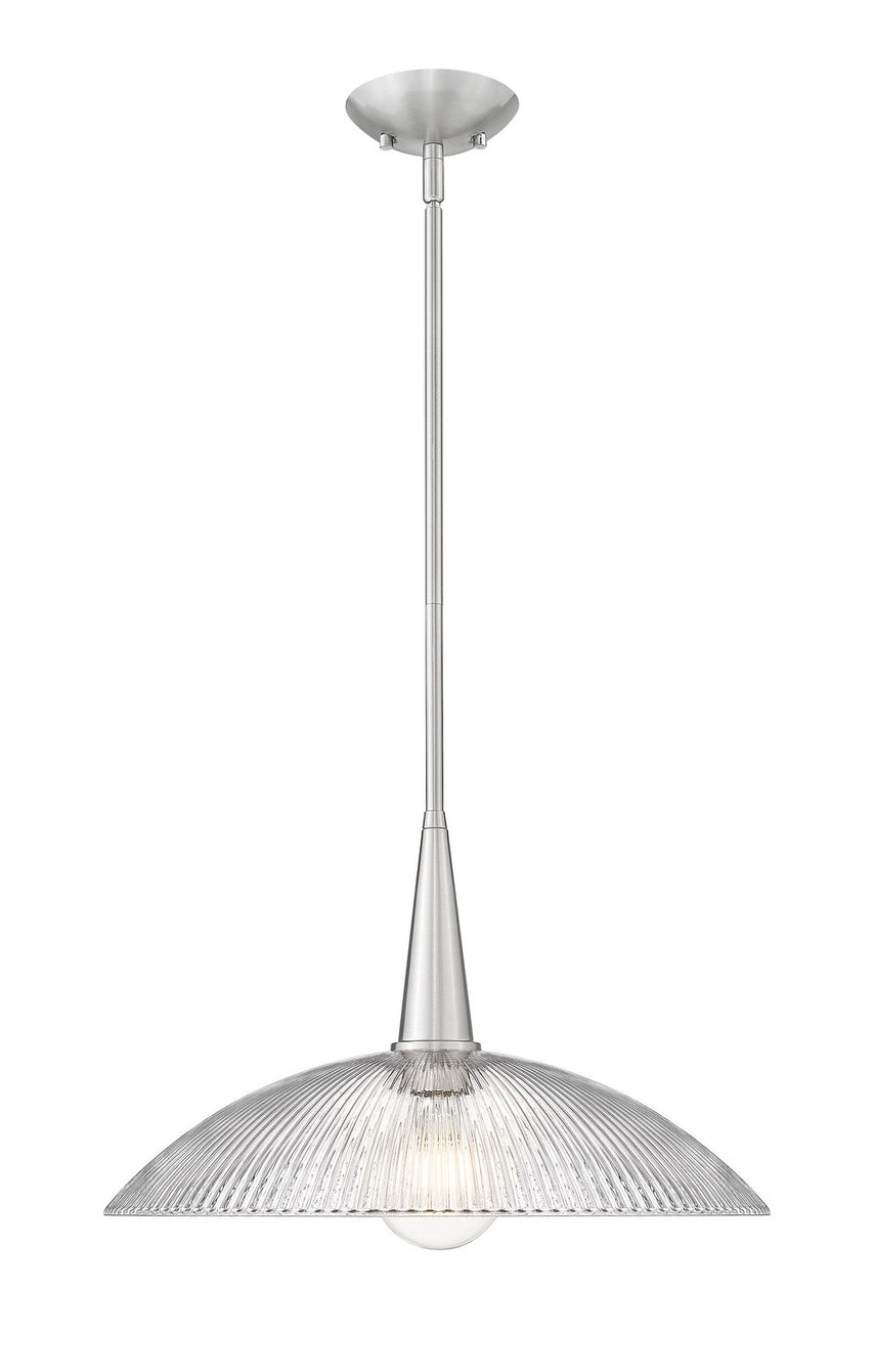 Z-Lite - 3051P18-BN - One Light Pendant - Lunelle - Brushed Nickel