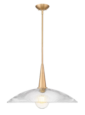 Z-Lite - 3051P24-MGLD - One Light Pendant - Lunelle - Modern Gold
