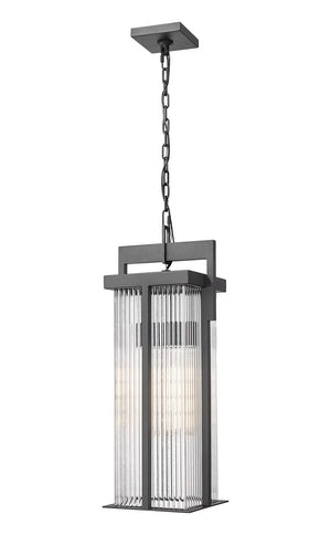 Z-Lite - 5031CHB-BK - Two Light Outdoor Chain Mount Ceiling Fixture - Fortis - Sand Black