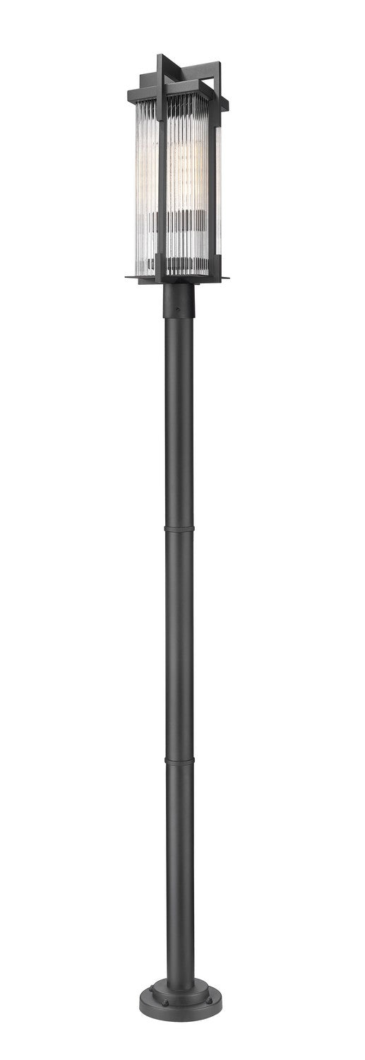 Z-Lite - 5031PHBR-567P-BK - Two Light Outdoor Post Mount - Fortis - Sand Black