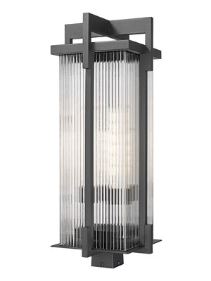 Z-Lite - 5031PHXLS-BK - Three Light Outdoor Post Mount - Fortis - Sand Black