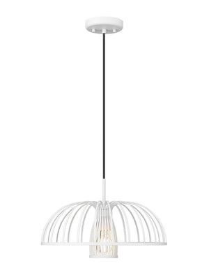 Z-Lite - 623P16-TXWH - One Light Pendant - Valencia - Texture White