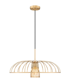 Z-Lite - 623P24-MGLD - One Light Pendant - Valencia - Modern Gold