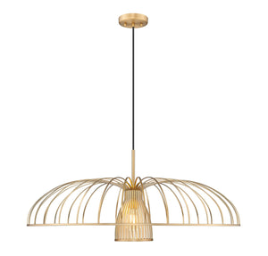 Z-Lite - 623P35-MGLD - One Light Pendant - Valencia - Modern Gold