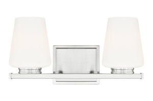 Z-Lite - 7703-2V-BN - Two Light Vanity - Nextra - Brushed Nickel