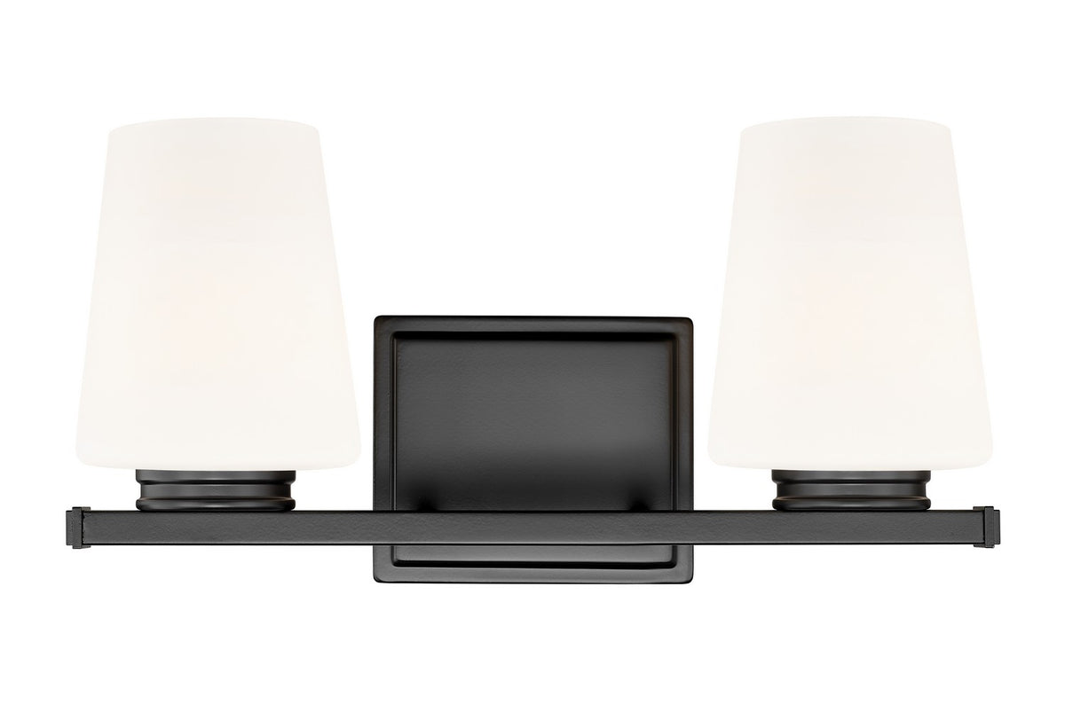 Z-Lite - 7703-2V-MB - Two Light Vanity - Nextra - Matte Black