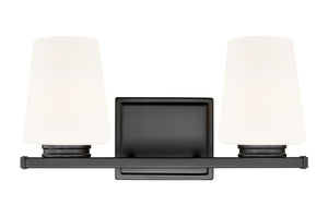 Z-Lite - 7703-2V-MB - Two Light Vanity - Nextra - Matte Black