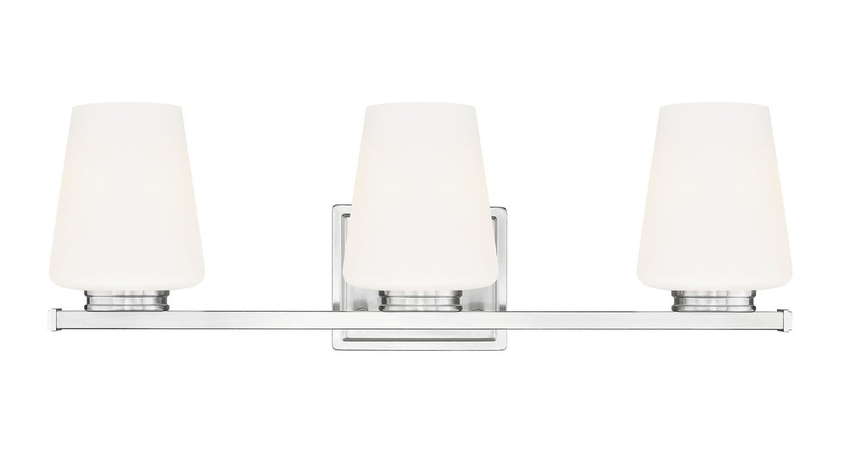 Z-Lite - 7703-3V-BN - Three Light Vanity - Nextra - Brushed Nickel